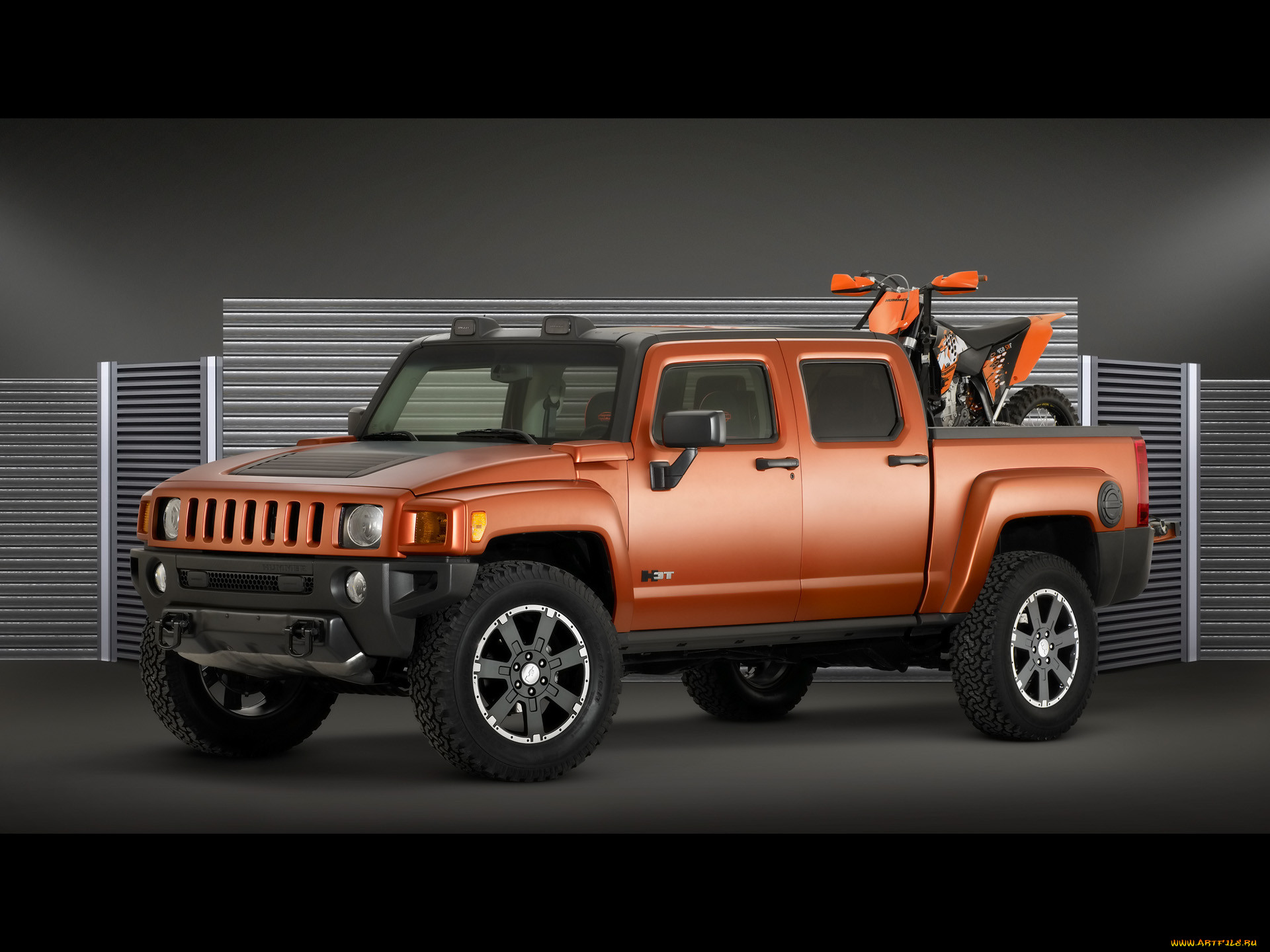 2008, hummer, h3t, weekend, warrior, 